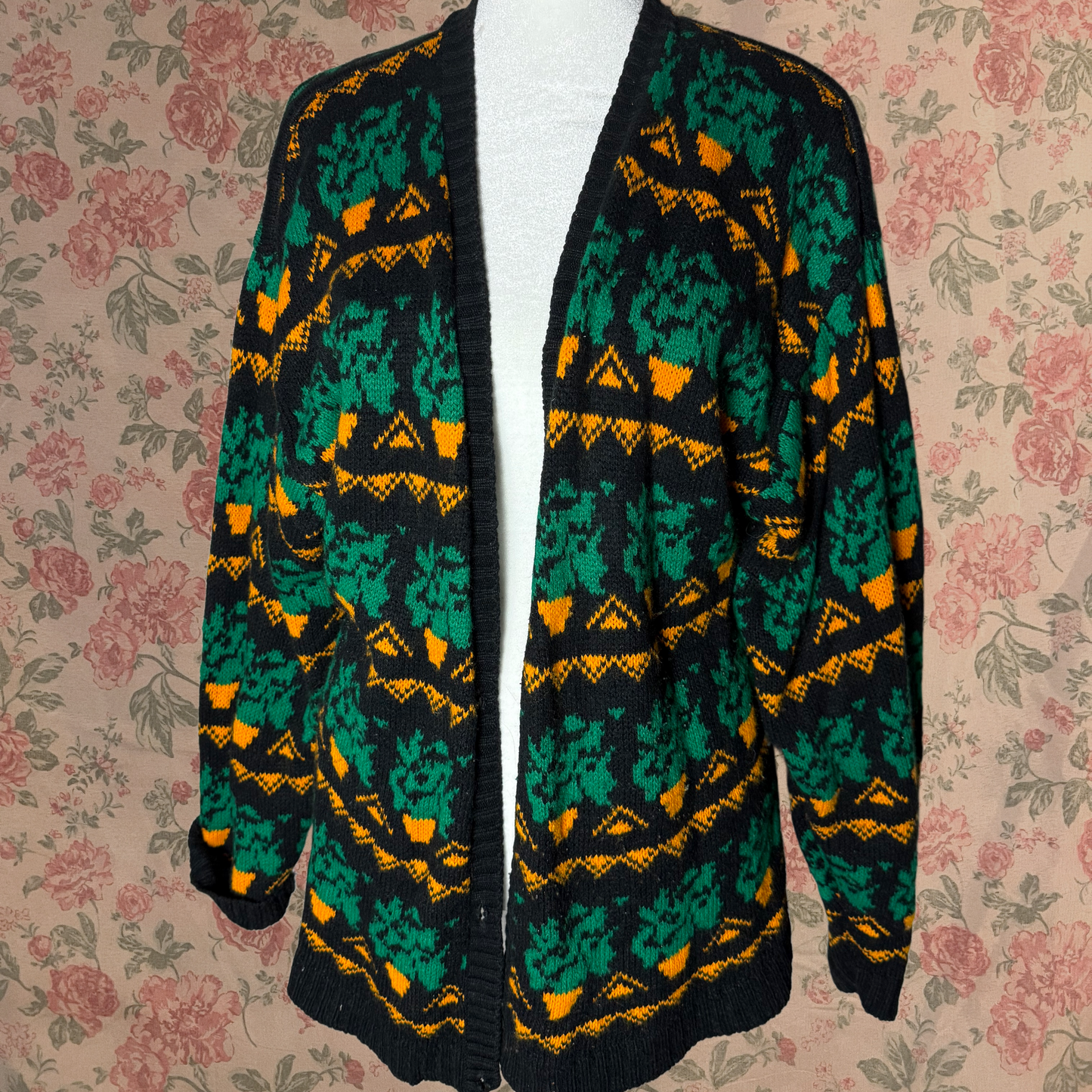 flower pot cardigan L/XL