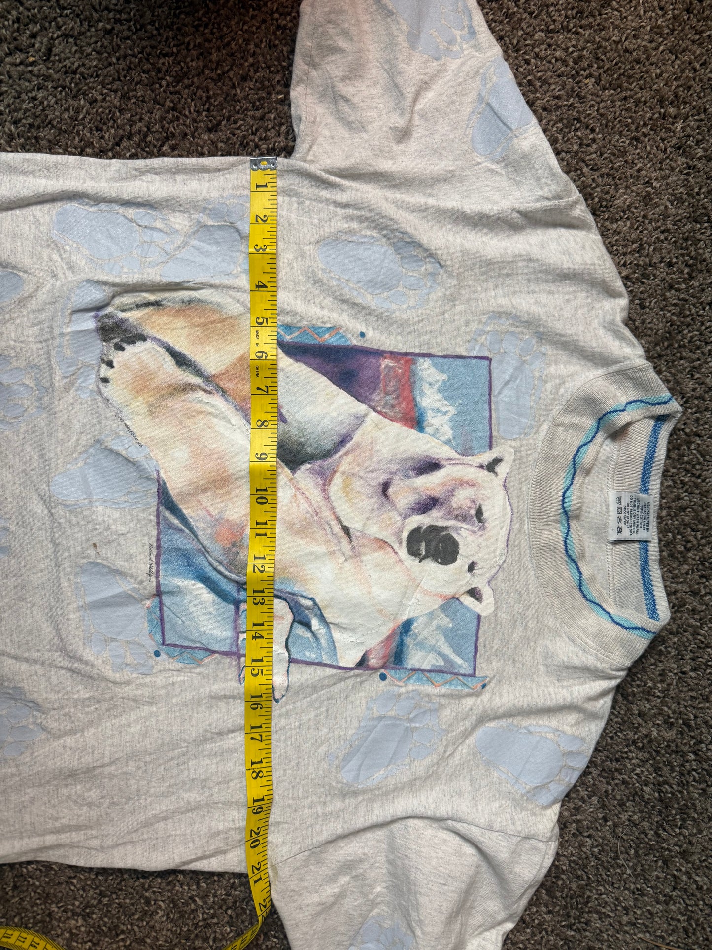 polar bear long sleeve XL