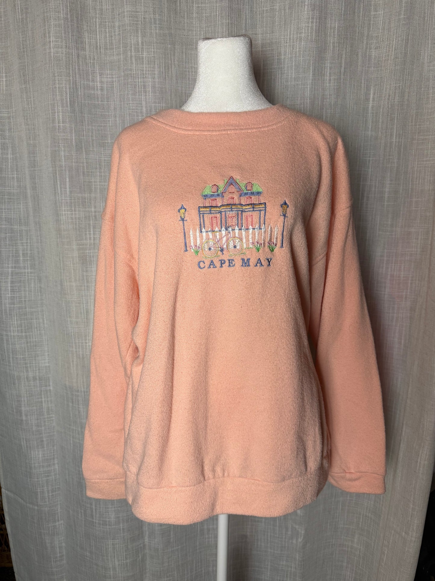 cape may soft crewneck sweater XL