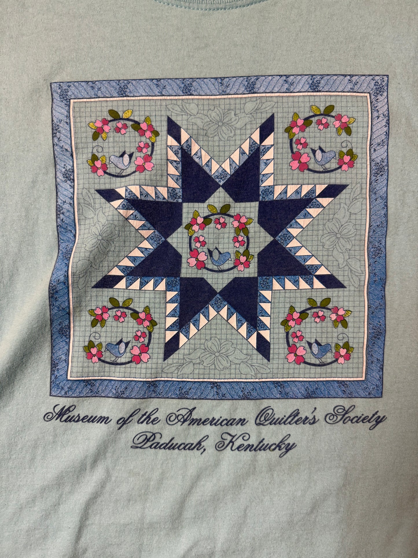 museum of quilting T shirt 2XL