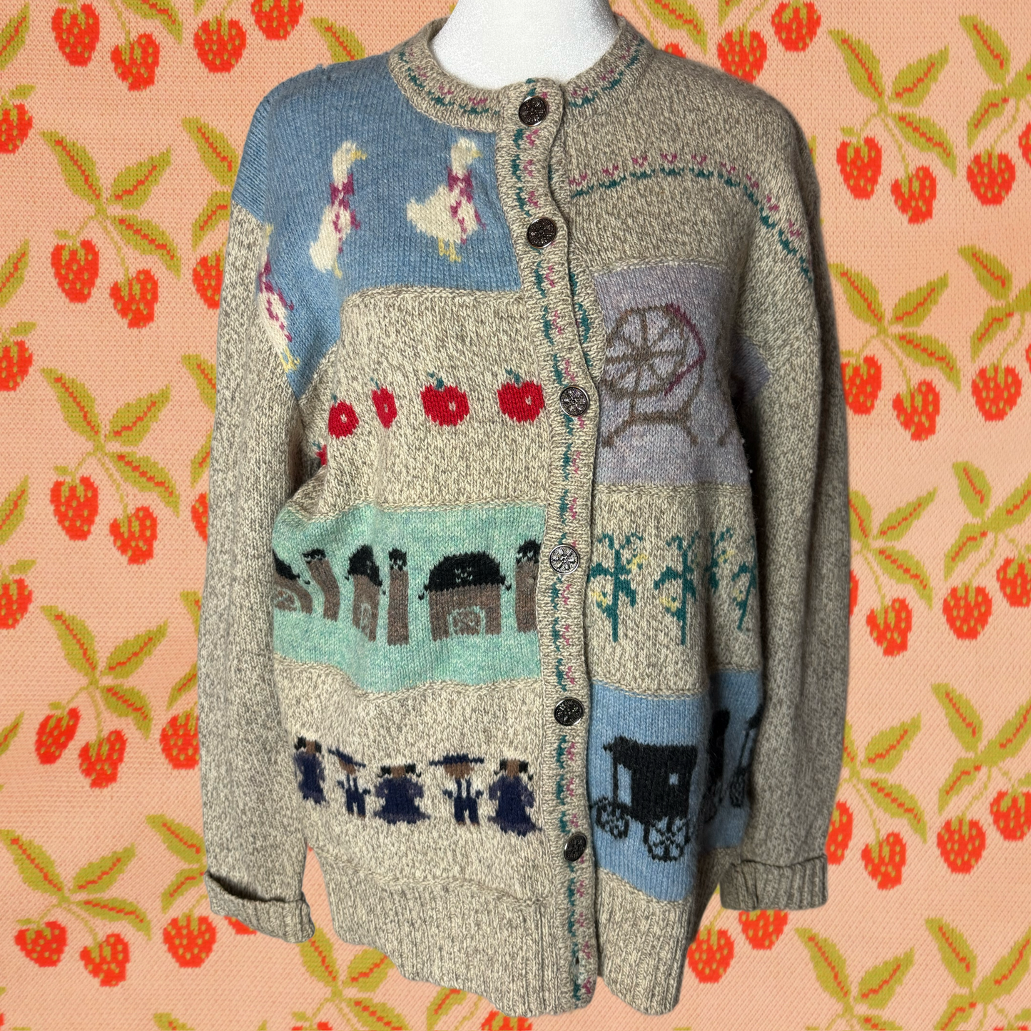 goose teacher cardigan L