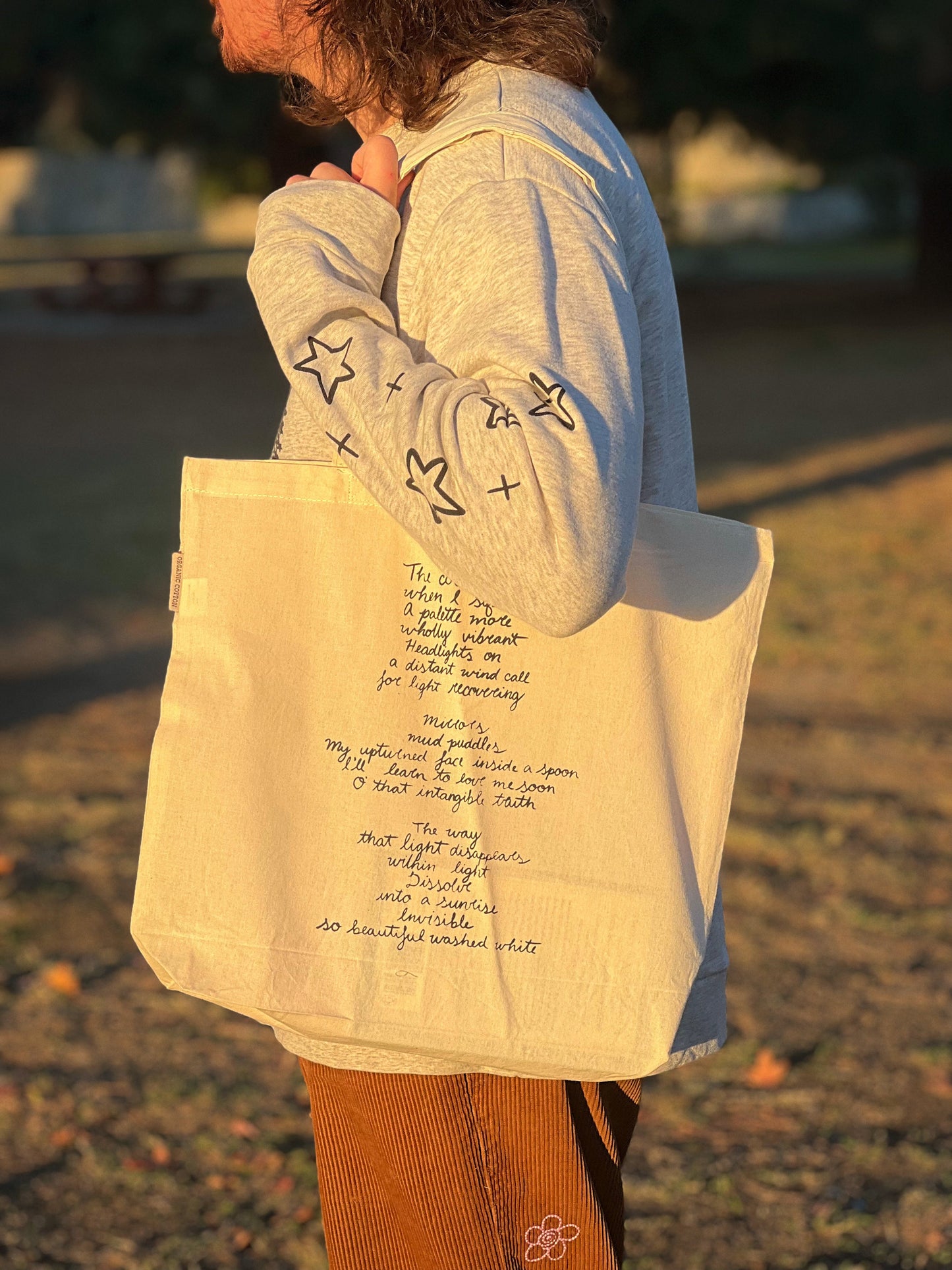 nothingness tote bag