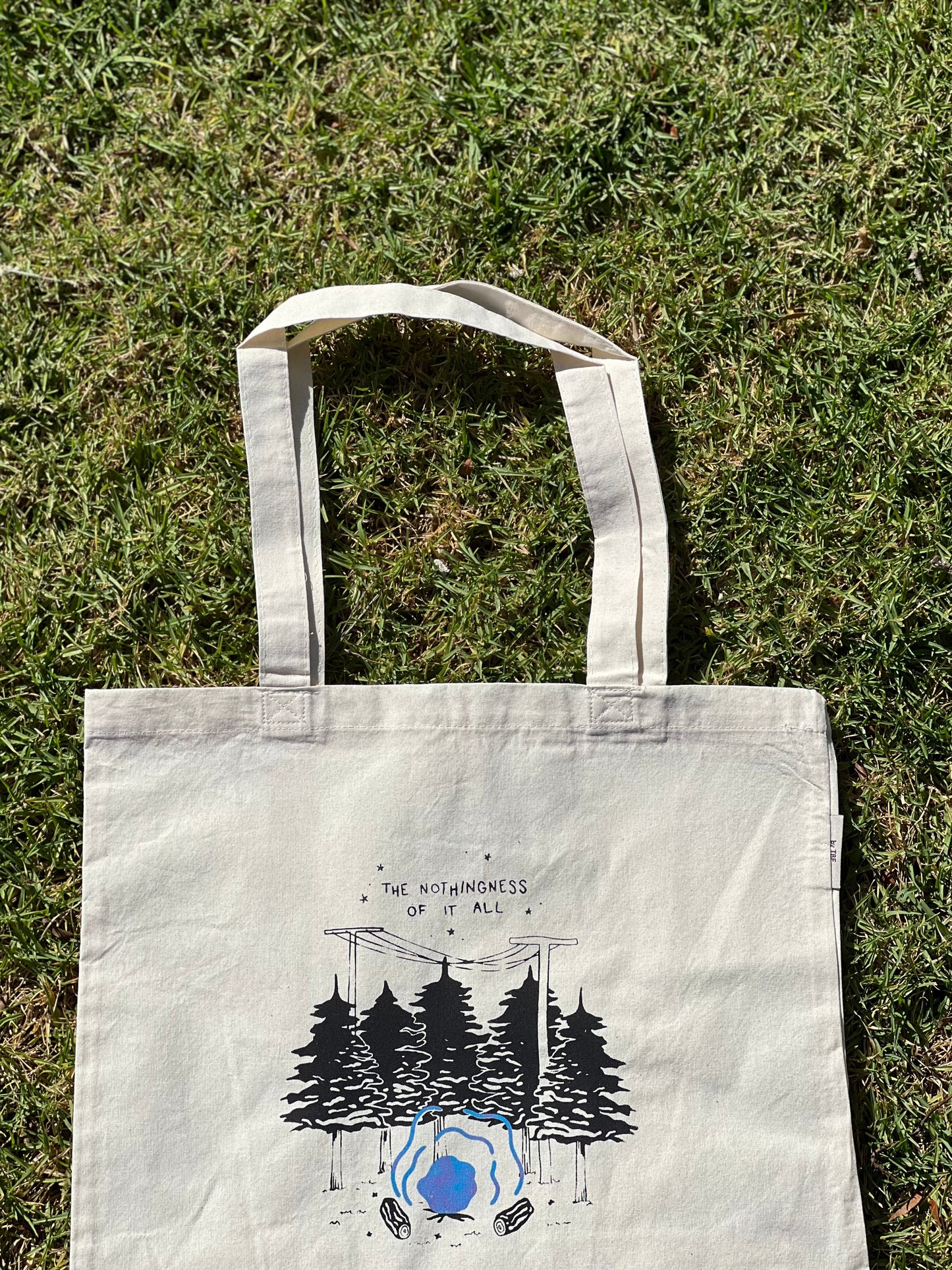 nothingness tote bag