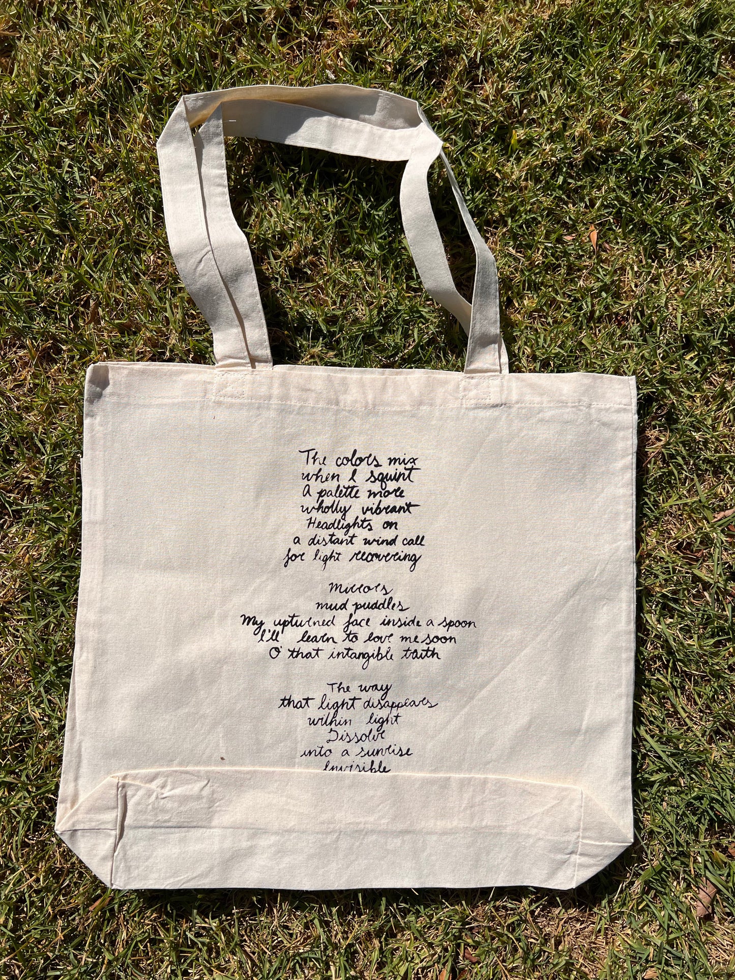 nothingness tote bag